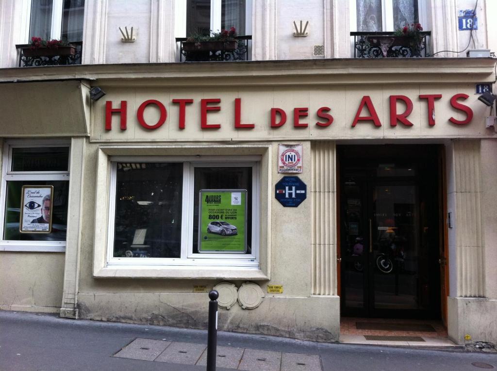 Hotel Des Arts Paris Extérieur photo
